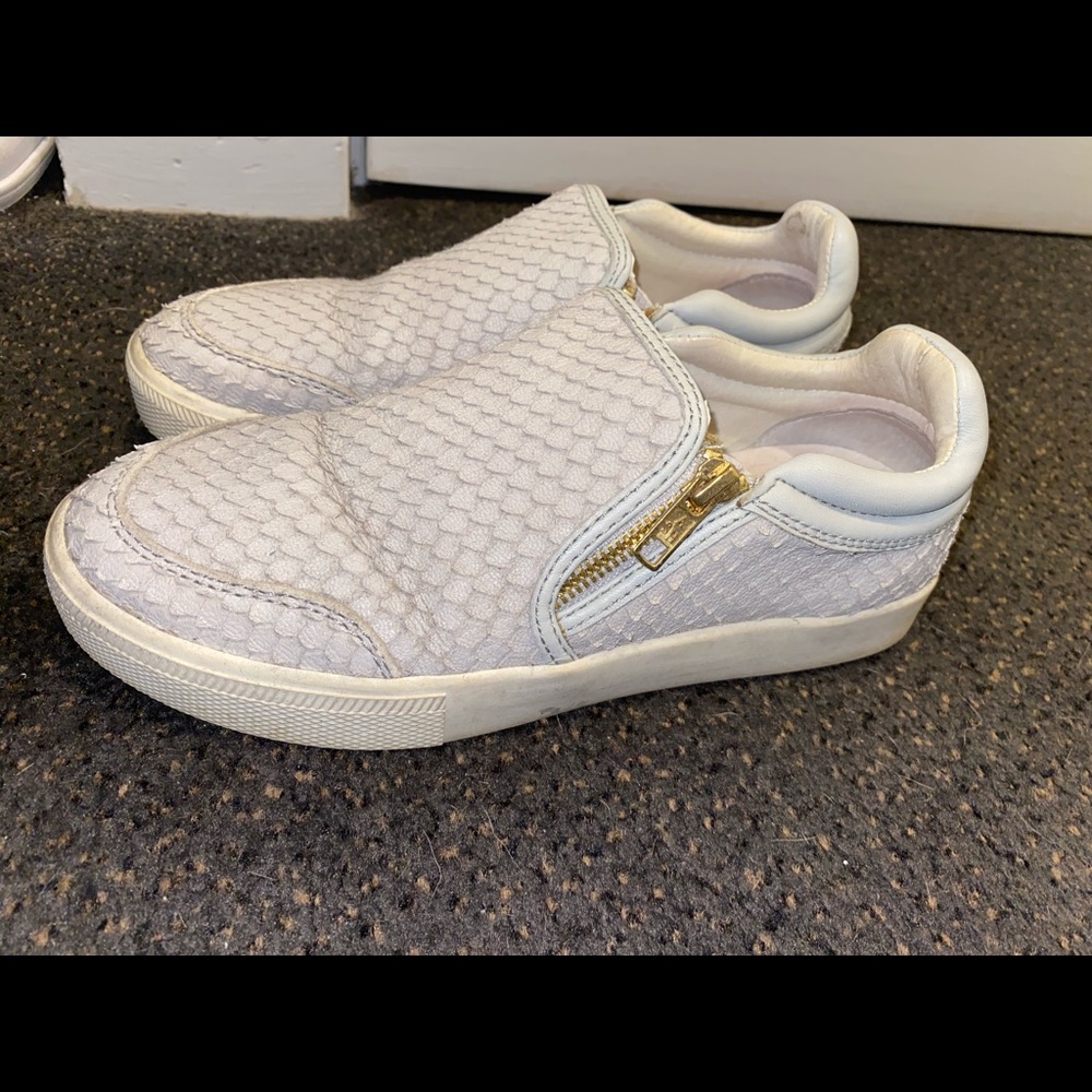 ASH SNAKESKIN LEATHER SHOES